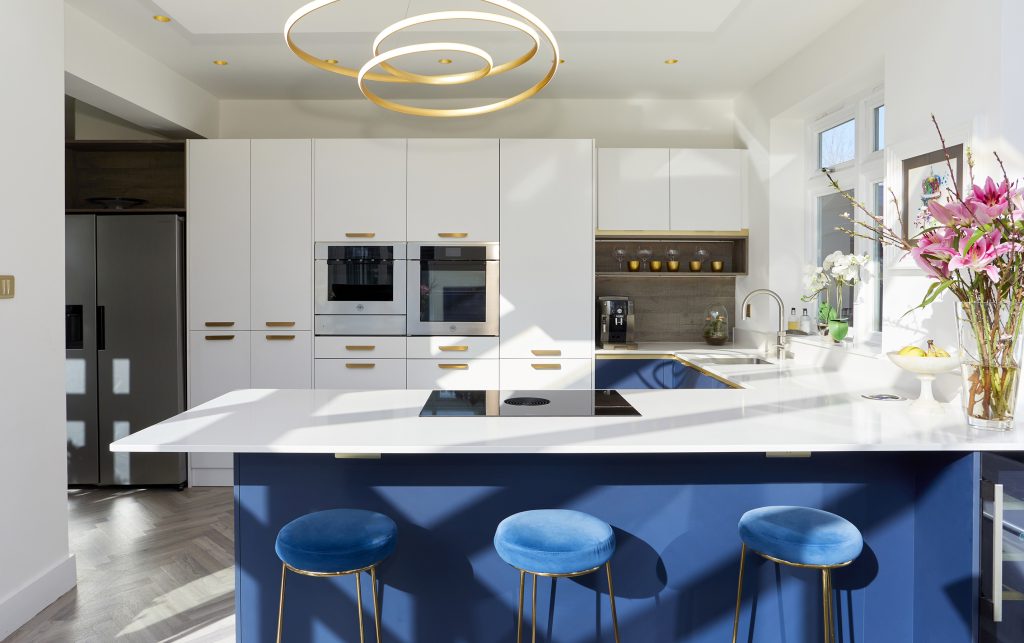 How to Incorporate Colours and Patterns into Kitchen Design - Ashford ...