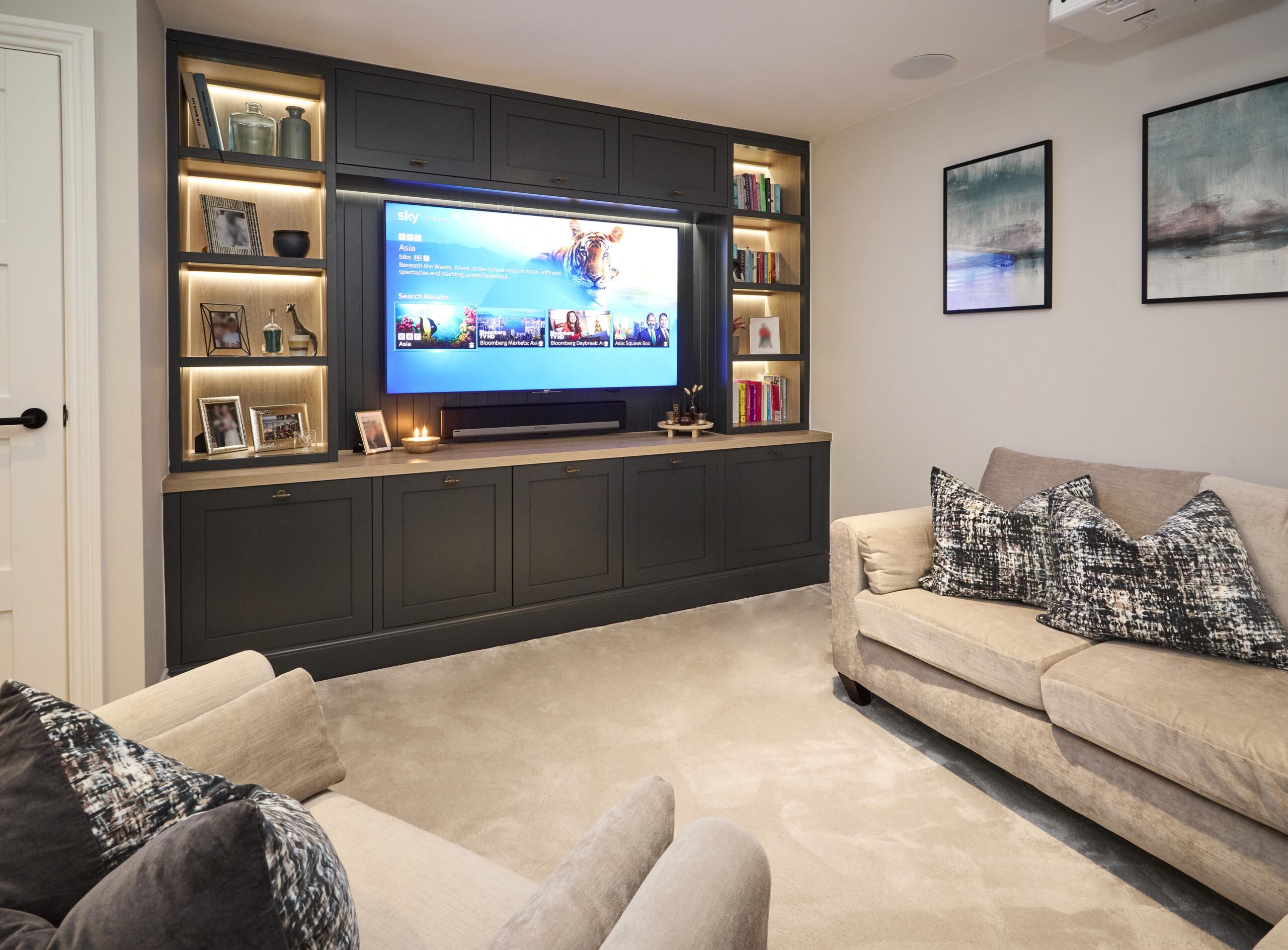 How Made-to-Measure Cabinetry Can Enhance Your TV & Media Room Experience