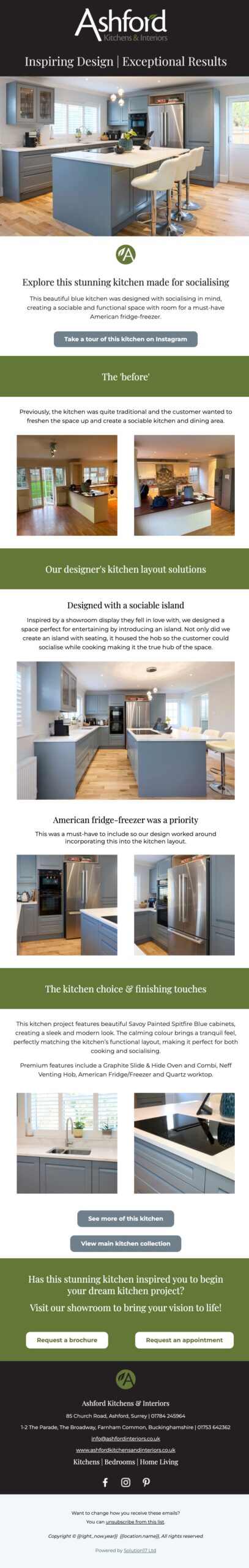 Explore this stunning kitchen made for socialising