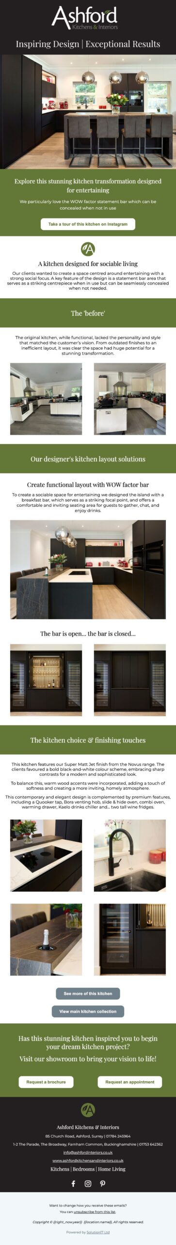 Explore this stunning kitchen transformation designed for entertaining