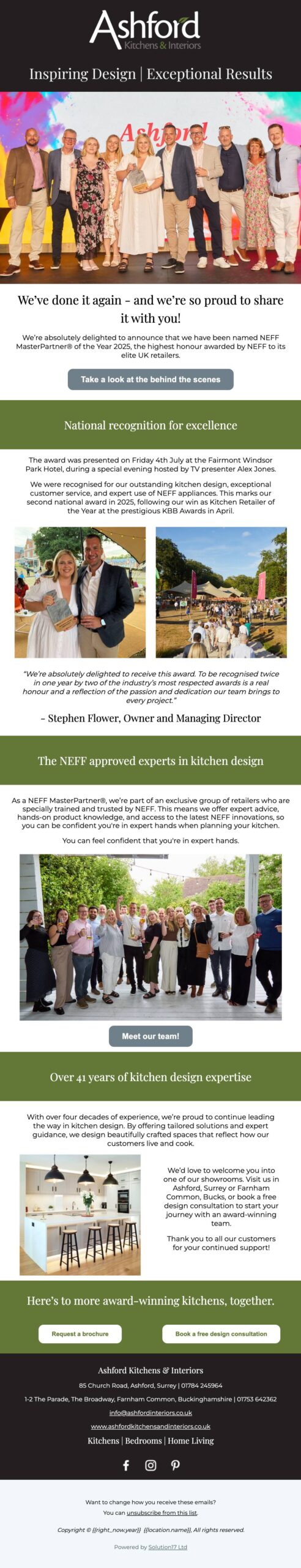 We’ve done it again - and we’re so proud to share it with you!