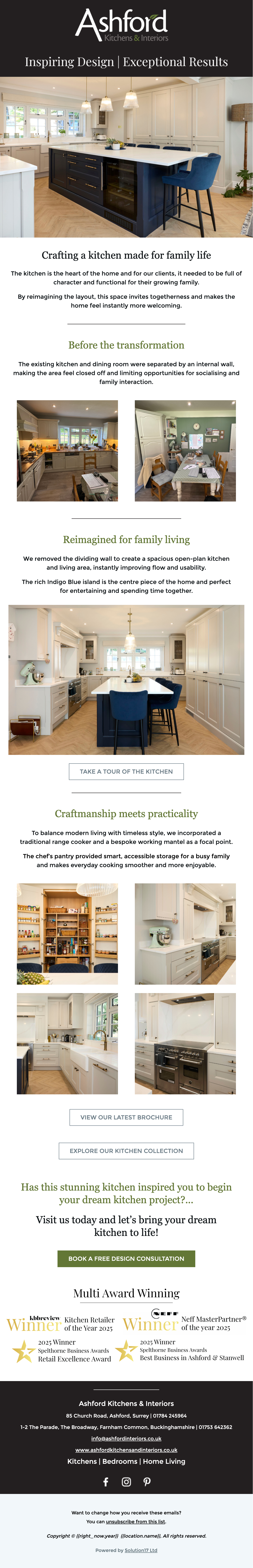 Crafting a kitchen made for family life