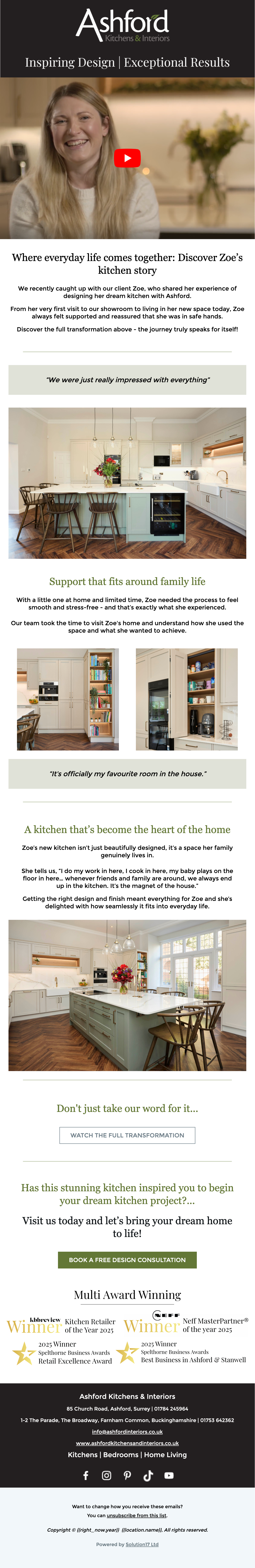 Where everyday life comes together: Discover Zoe’s kitchen story