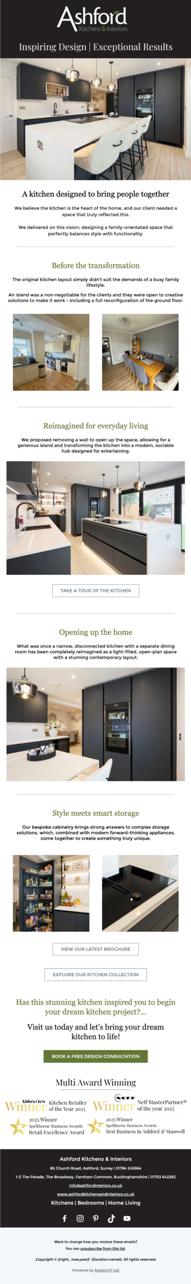 A kitchen designed to bring people together