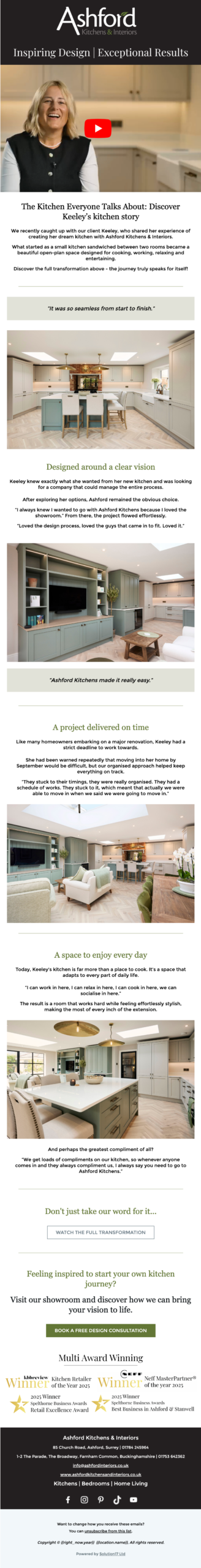 The Kitchen Everyone Talks About: Discover Keeley’s kitchen story